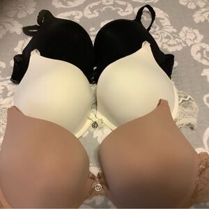 RACHEL Rachel Roy Women's Bra Set - Black, Cream, and Tan